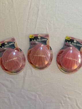 L.A. Colors Aquati Glam Blushes: Sunkissed Pink, Coral Flush, Magical Mauve